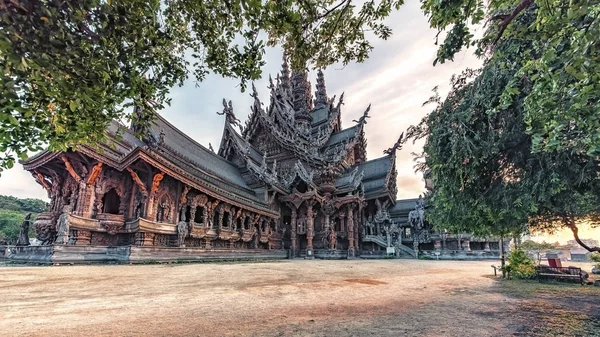 Svatyně Pravdy Pattaya Thajsko — Stock fotografie