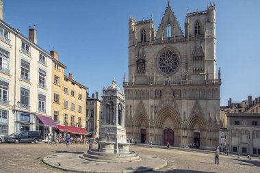 Saint-Jean square in Lyon, France