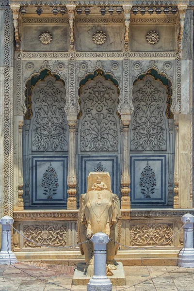 Architettura Del Palazzo Della Città Jaipur Rajasthan India — Foto Stock