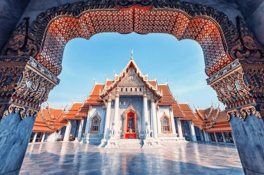 Bangkok 'taki mermer tapınak