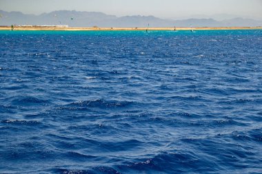  Sharm-El-Şeyh 'teki Kızıl Deniz manzarası