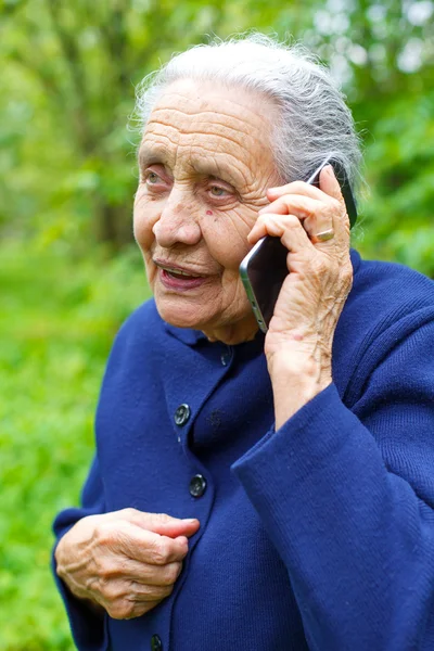 Receiving good news — Stock Photo, Image