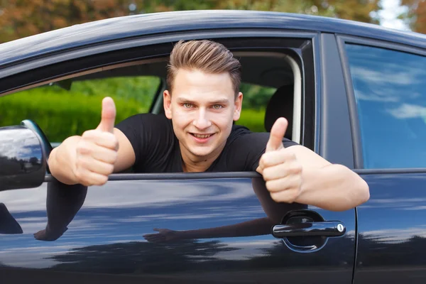 Ik kan omgaan met deze auto — Stockfoto