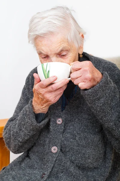 お茶を飲む — ストック写真