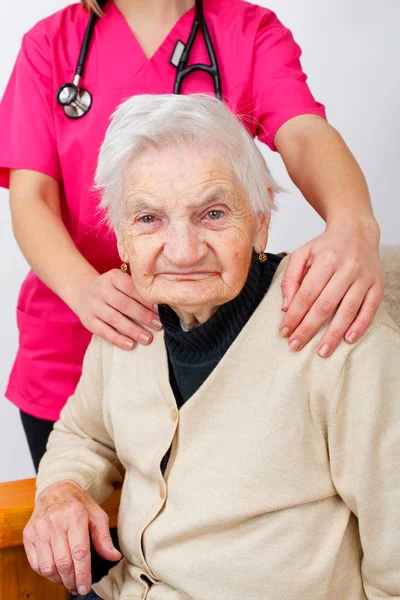 Healty signora anziana — Foto Stock