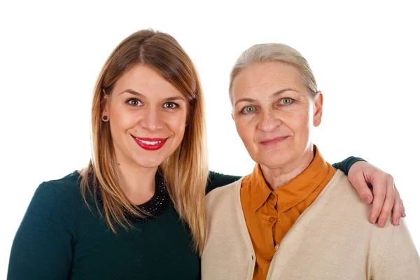 Mother-daughter portrait — Stock Photo, Image