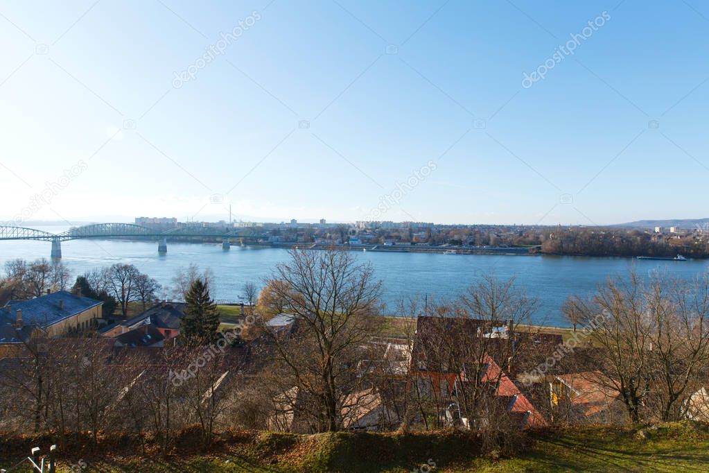 The Danube riverside