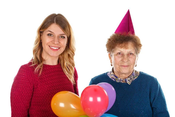 Geburtstag gemeinsam feiern — Stockfoto