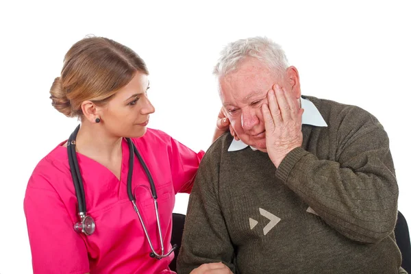 The migraine problems — Stock Photo, Image