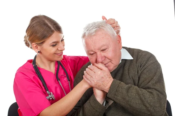 We care about our patients — Stock Photo, Image