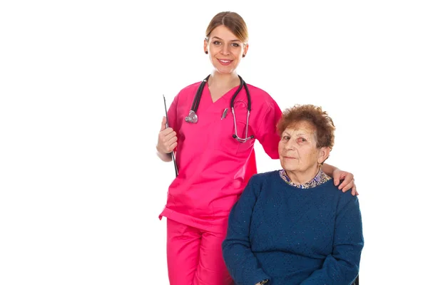 We care about our patients — Stock Photo, Image