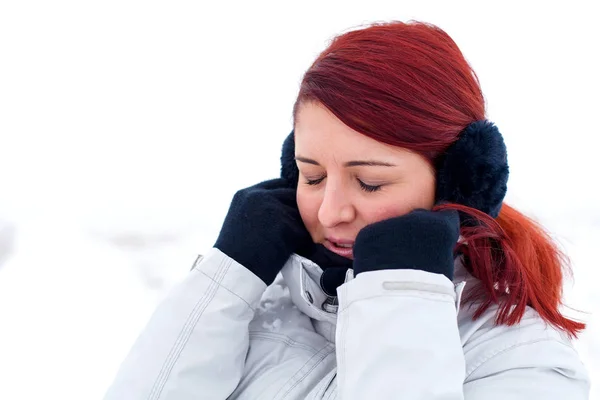 It's so cold outside — Stock Photo, Image
