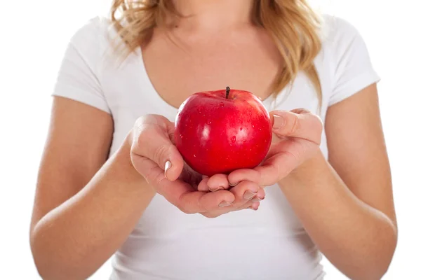 Apple is a great immune system booster — Stock Photo, Image