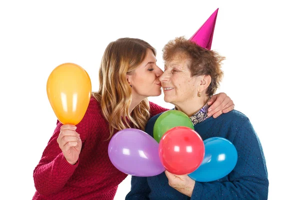 Alles Gute zum Geburtstag, Oma — Stockfoto