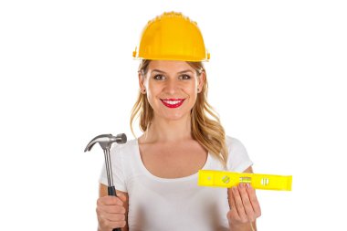 Seksi kadın mühendis