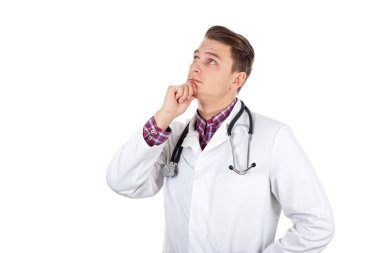 yakışıklı genç bir doktor