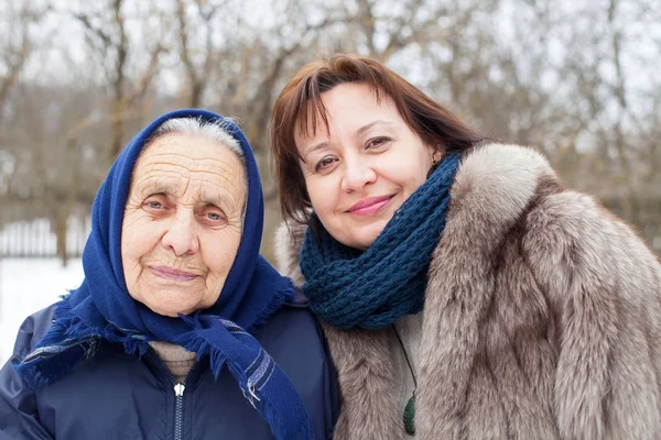 Hora madre-hija — Foto de Stock