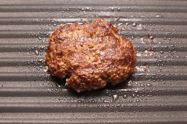 Smakelijke hamburger vlees — Stockfoto