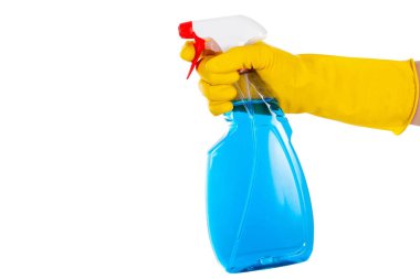 İzole arka plan üzerinde likit temizleyici