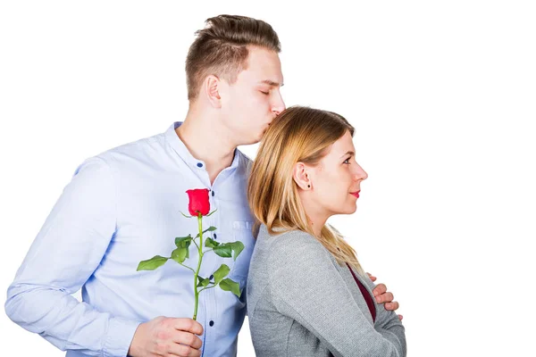 Feliz pareja enamorada — Foto de Stock