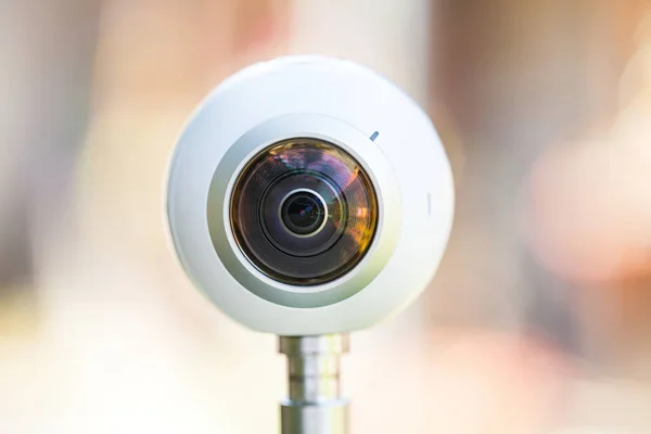 360 derece panoramik sanal tur fotoğraf makinesi — Stok fotoğraf