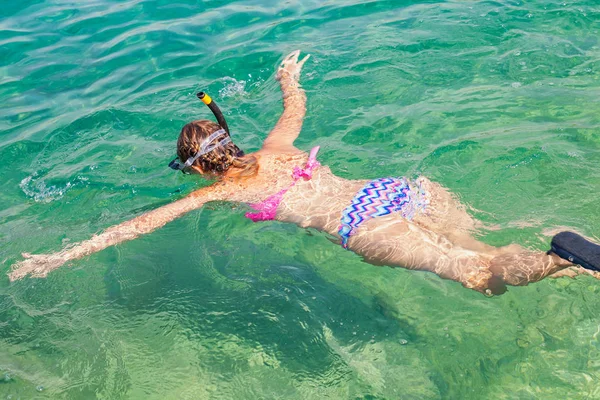 Snorkeling in Croazia — Foto Stock