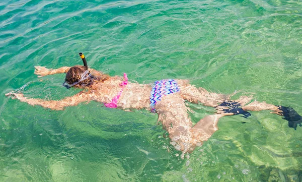 Snorkeling em Croácia — Fotografia de Stock