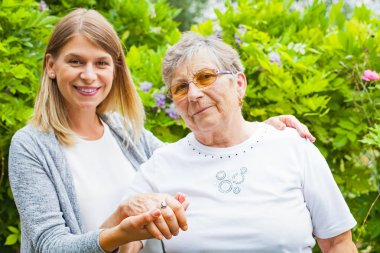Güzel torunum ile üst düzey Bayan
