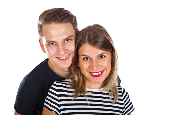 Feliz pareja joven —  Fotos de Stock