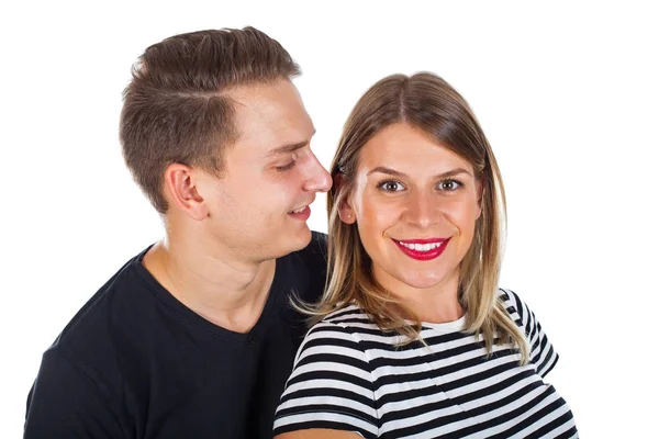 Feliz pareja joven —  Fotos de Stock