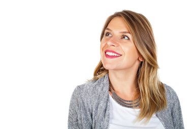 Çekici genç kadın portre