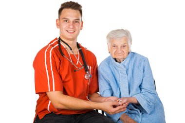 Evde yaşlı bakımı