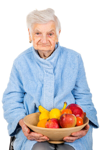 Senior woman diet