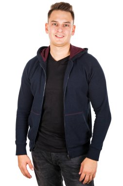 Yakışıklı genç adam.