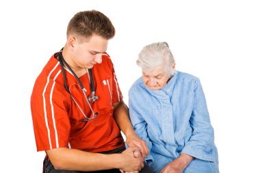 Evde yaşlı bakımı