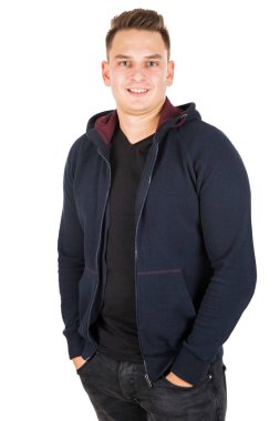 Yakışıklı genç adam.