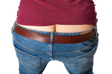 Young man's ass & back