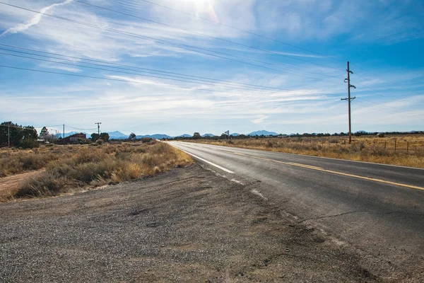 County road en Arizona, Estados Unidos —  Fotos de Stock
