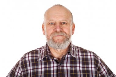 yakışıklı bir yaşlı adam