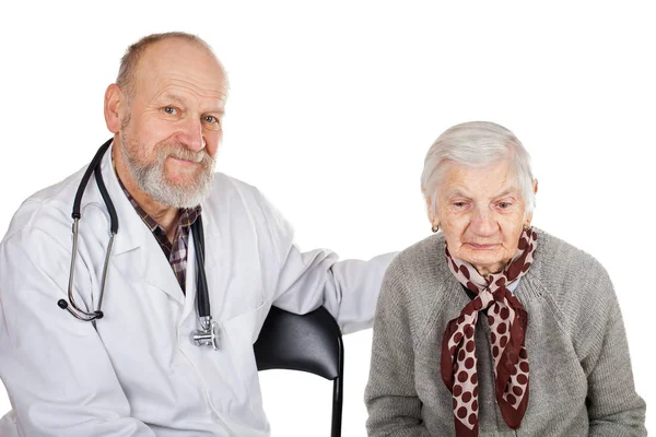 Cuidados de personas mayores — Foto de Stock