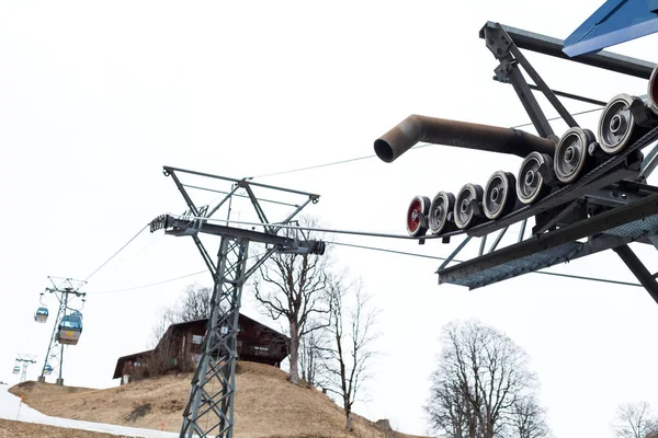 Mountain cable car — Stock Photo, Image