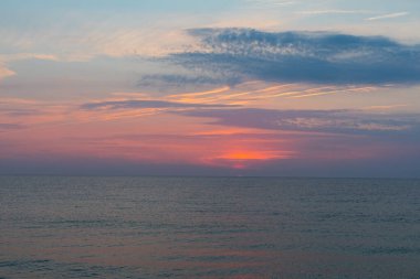 Vama Veche'de gün doğumu, Romanya 