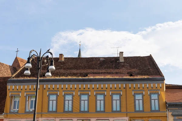 Middeleeuwse gebouwen in Brasov — Stockfoto