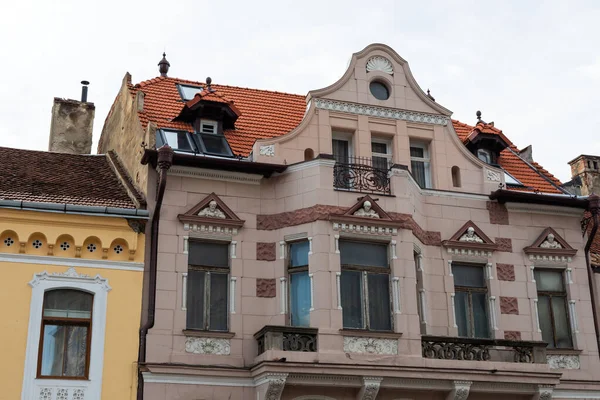 Middeleeuwse gebouwen in Brasov — Stockfoto