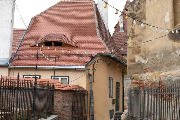 Sibiu şehir merkezinde.