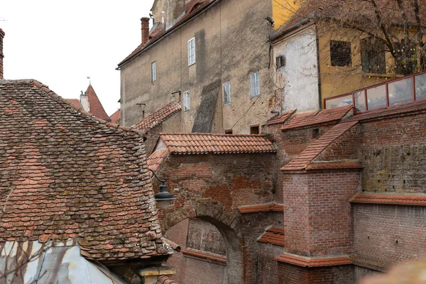 Sibiu centrum — Stockfoto