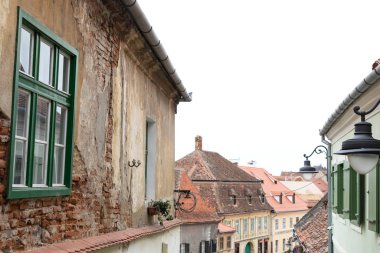 Sibiu şehir merkezinde.