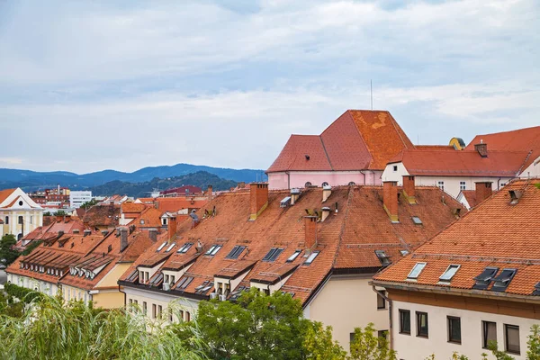 Casas em maribor — Fotografia de Stock