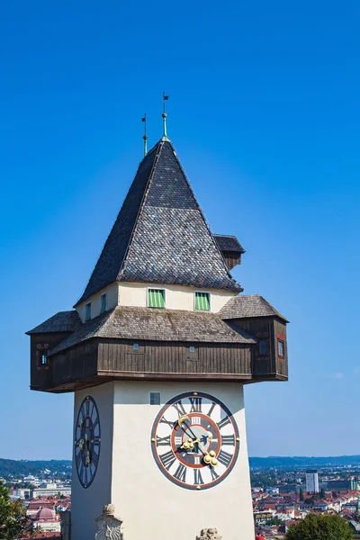 Torre del reloj Graz — Foto de Stock