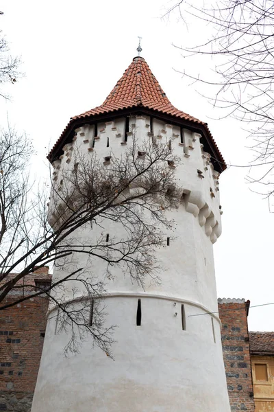 Torre del carpintero en Sibiu, Rumania — Foto de Stock